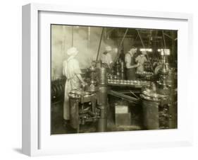 Cannery Workers, Anancortes, WA-Asahel Curtis-Framed Giclee Print