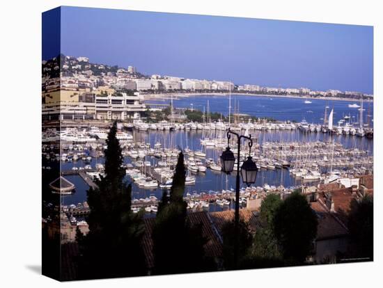 Cannes and the Festival Theatre, Alpes-Maritimes, French Riviera, France-Kathy Collins-Stretched Canvas