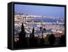 Cannes and the Festival Theatre, Alpes-Maritimes, French Riviera, France-Kathy Collins-Framed Stretched Canvas