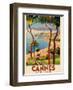 Cannes - Côte d'Azur, France - French Riviera-Lucien Peri-Framed Art Print