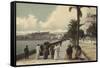 Cannes, La Promenade De La Croisette-null-Framed Stretched Canvas