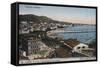 Cannes, Le Cours Et Boulevard De La Croisette-null-Framed Stretched Canvas