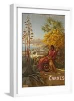 Cannes, P.L.M., circa 1910-Hugo F, D'alesi-Framed Giclee Print