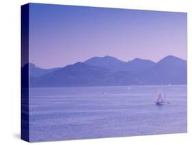 Cannes, Sailing Boat, Provence-Alpes-Cote D'Azur, France-Alan Copson-Stretched Canvas