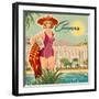 Cannes-Bruno Pozzo-Framed Art Print