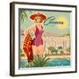 Cannes-Bruno Pozzo-Framed Art Print