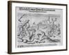 Cannibalism, Engraved by Theodor De Bry-John White-Framed Giclee Print