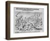 Cannibalism, Engraved by Theodor De Bry-John White-Framed Giclee Print