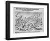 Cannibalism, Engraved by Theodor De Bry-John White-Framed Giclee Print