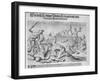 Cannibalism, Engraved by Theodor De Bry-John White-Framed Giclee Print