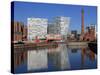 Canning Dock, Liverpool, Merseyside, England, United Kingdom, Europe-Rolf Richardson-Stretched Canvas