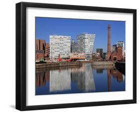 Canning Dock, Liverpool, Merseyside, England, United Kingdom, Europe-Rolf Richardson-Framed Photographic Print