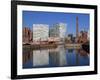 Canning Dock, Liverpool, Merseyside, England, United Kingdom, Europe-Rolf Richardson-Framed Photographic Print