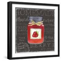 Canning Kitchen I black-Beth Grove-Framed Art Print