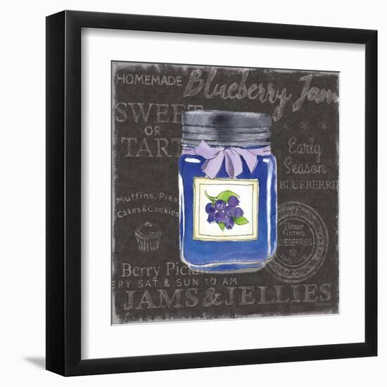 Canning Kitchen II black-Beth Grove-Framed Art Print