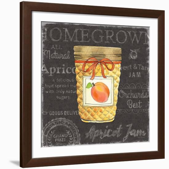 Canning Kitchen IV black-Beth Grove-Framed Art Print