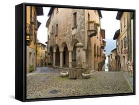Cannobio, Lago Maggiore, Piedmont, Italy-Demetrio Carrasco-Framed Stretched Canvas