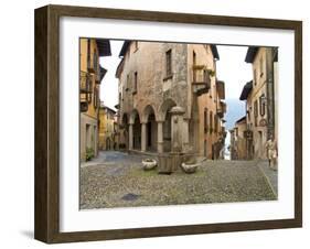 Cannobio, Lago Maggiore, Piedmont, Italy-Demetrio Carrasco-Framed Photographic Print