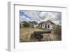 Cannon around the Ruined Buildings at Fort Saint James, St. John'S, Antigua-Roberto Moiola-Framed Photographic Print