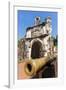 Cannon at Porta De Santiago-Nico Tondini-Framed Photographic Print