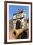 Cannon at Porta De Santiago-Nico Tondini-Framed Photographic Print