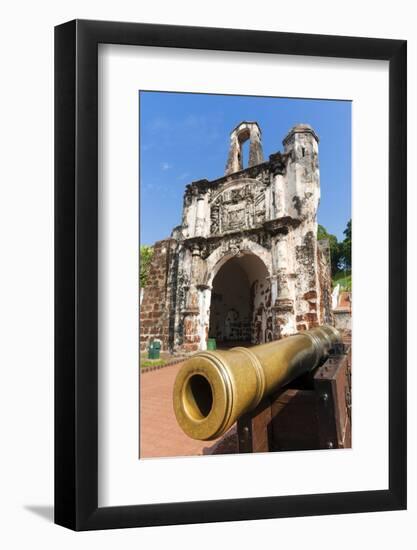 Cannon at Porta De Santiago-Nico Tondini-Framed Photographic Print