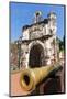 Cannon at Porta De Santiago-Nico Tondini-Mounted Photographic Print