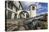 Cannon at the Palacio De Sao Lourenco in the Heart of the City of Funchal, Madeira, Europe-Michael Nolan-Stretched Canvas