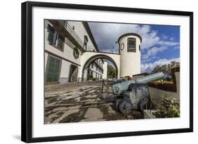 Cannon at the Palacio De Sao Lourenco in the Heart of the City of Funchal, Madeira, Europe-Michael Nolan-Framed Photographic Print