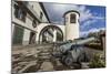 Cannon at the Palacio De Sao Lourenco in the Heart of the City of Funchal, Madeira, Europe-Michael Nolan-Mounted Photographic Print