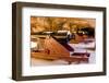 Cannon battery at Historic Fort Sumter National Monument, Charleston, South Carolina.-Michael DeFreitas-Framed Photographic Print