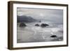 Cannon Beach and Haystack Rock, Crescent Beach, Ecola State Park, Oregon, USA-Jamie & Judy Wild-Framed Photographic Print