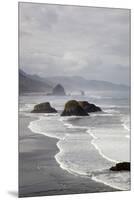 Cannon Beach and Haystack Rock, Crescent Beach, Ecola State Park, Oregon, USA-Jamie & Judy Wild-Mounted Premium Photographic Print