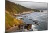 Cannon Beach and Haystack Rock, Crescent Beach, Ecola State Park, Oregon, USA-Jamie & Judy Wild-Mounted Photographic Print