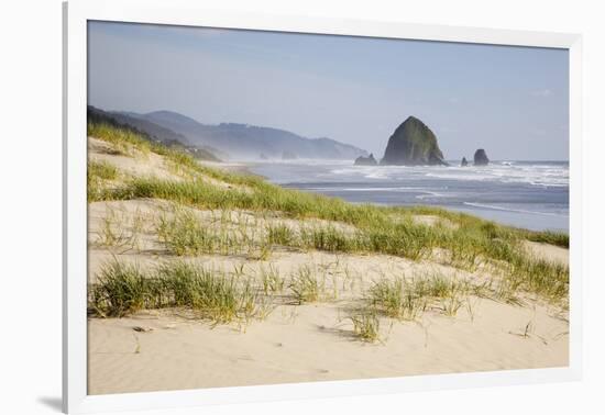 Cannon Beach and Haystack Rock, Oregon, USA-Jamie & Judy Wild-Framed Photographic Print