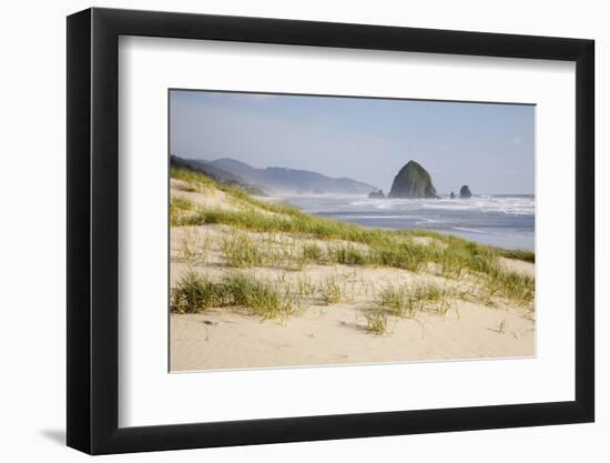 Cannon Beach and Haystack Rock, Oregon, USA-Jamie & Judy Wild-Framed Photographic Print