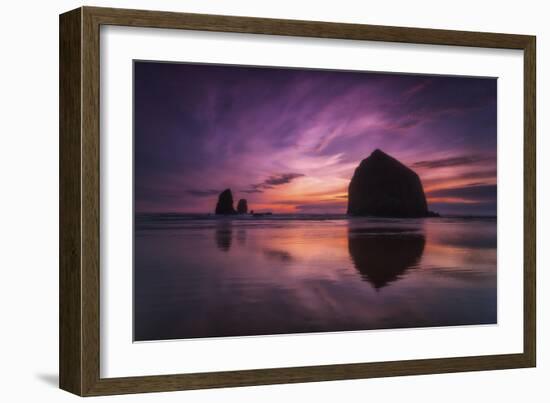 Cannon Beach Dreams-Darren White Photography-Framed Photographic Print