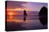 Cannon Beach II-Ike Leahy-Stretched Canvas