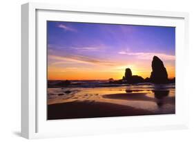 Cannon Beach IV-Ike Leahy-Framed Photographic Print