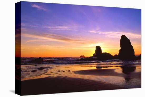 Cannon Beach IV-Ike Leahy-Stretched Canvas