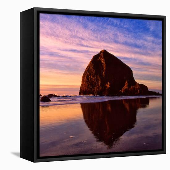 Cannon Beach IX-Ike Leahy-Framed Stretched Canvas