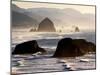 Cannon Beach Seen from Ecola State Park, Oregon.-Bennett Barthelemy-Mounted Photographic Print