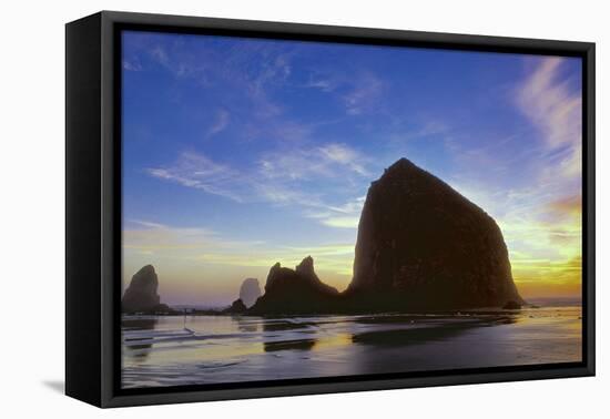 Cannon Beach VI-Ike Leahy-Framed Stretched Canvas