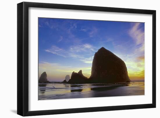 Cannon Beach VI-Ike Leahy-Framed Photographic Print