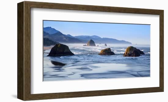 Cannon Beach-Michael Broom-Framed Art Print