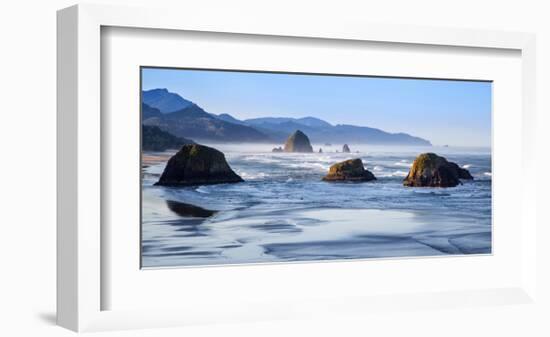 Cannon Beach-Michael Broom-Framed Art Print