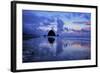 Cannon Cloudscape, Surreal Cannon Beach, Oregon Coast-Vincent James-Framed Photographic Print