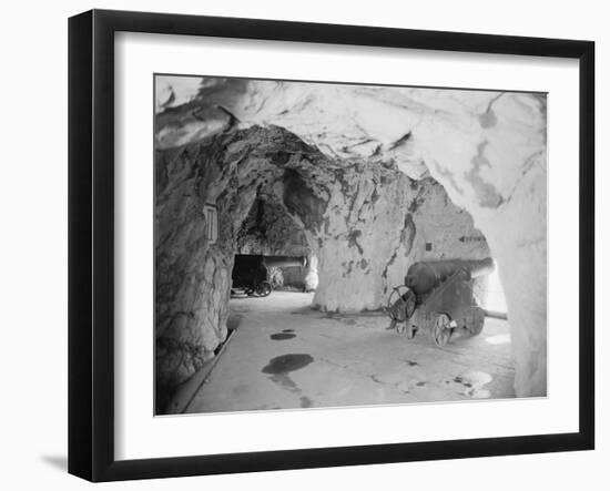 Cannon Galleries in the Great Siege Tunnels-Philip Gendreau-Framed Photographic Print