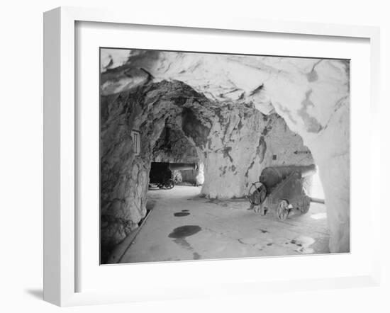 Cannon Galleries in the Great Siege Tunnels-Philip Gendreau-Framed Photographic Print