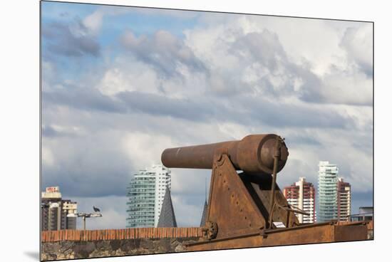 Cannon in Forte Do Castelo, Belem, Para State, Brazil-Keren Su-Mounted Premium Photographic Print